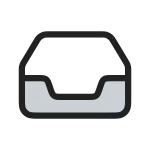 Arhive Alt Big Line SVG Icon
